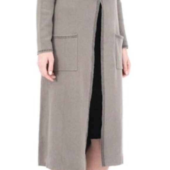 Nina Leonard Duster Cardigan - Picture 4 of 9